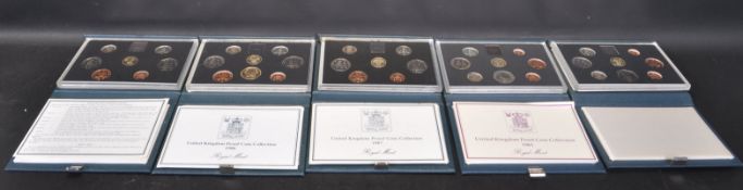 COLLECTION OF ROYAL MINT PROOF COINS SETS