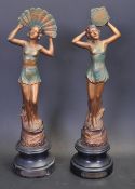PAIR OF EARLY 20TH CENTURY ART DECO FIGURES