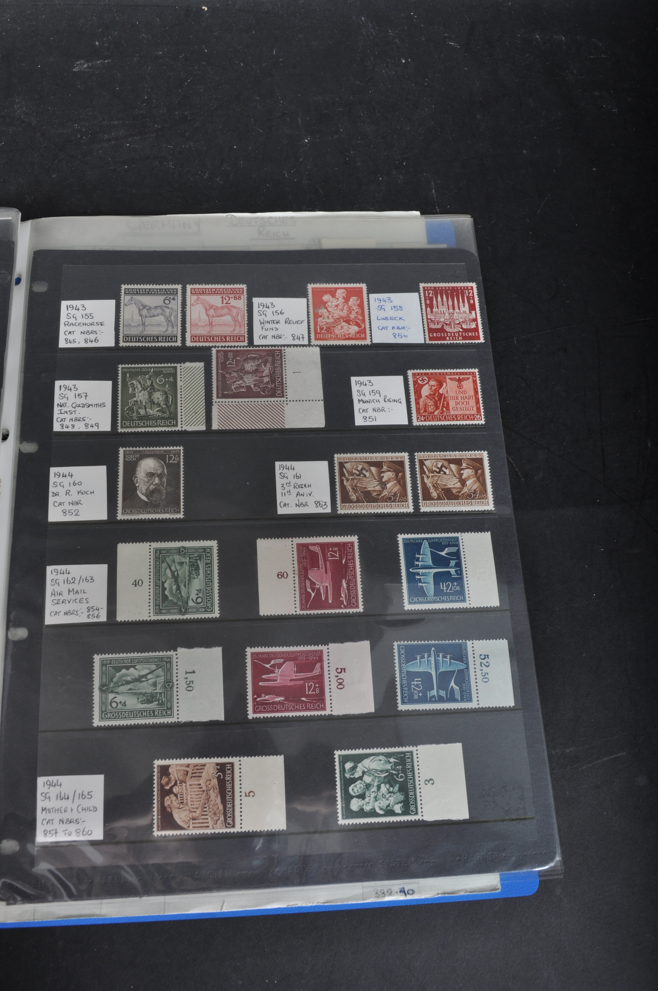 COLLECTION OF 20TH CENTURY GERMAN STAMPS - Image 8 of 8