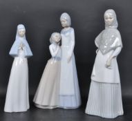 THREE VALENCIA MAQUEL REQUEN CERAMIC FIGURINES