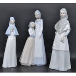 THREE VALENCIA MAQUEL REQUEN CERAMIC FIGURINES