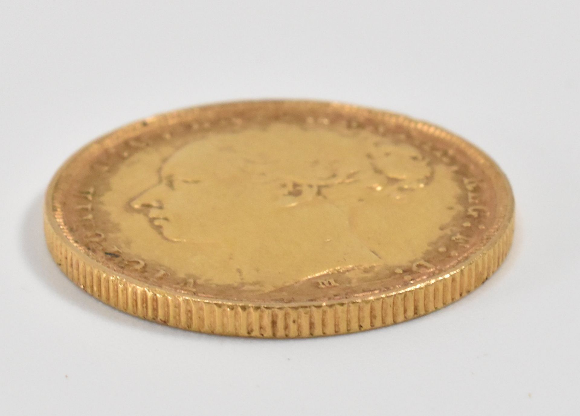 1884 VICTORIAN 22CT GOLD SOVEREIGN - Bild 3 aus 3