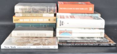 LARGE COLLECTION OF NEW YORK RELATED BOOKS