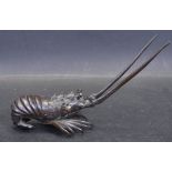 20TH CENTURY BRASS / BRONZE JAPANESE LOBSTER PAPERWEIGHT