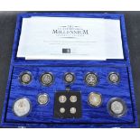 ROYAL MINT MILLENNIUM SILVER PROOF COLLECTION