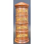 VICTORIAN STYLE FOUR TIERED SPICE TOWER