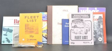 COLLECTION OF VINTAGE 20TH CENTURY BUS RELATED EPHEMERA