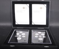 2008 UNITED KINGDOM SILVER PROOF COINAGE COLLECTION