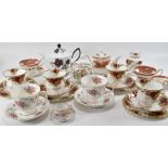 COLLECTION OF VINTAGE 20TH CENTURY FINE BONE CHINA TEA WARES