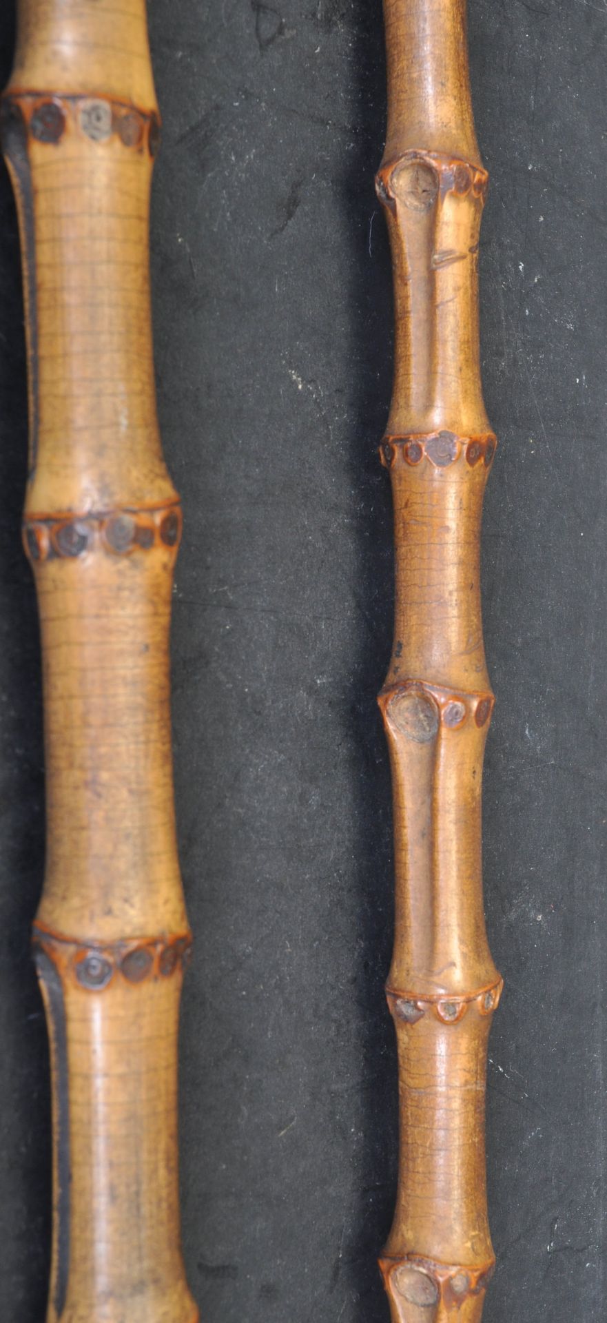 TWO 1914’S MILITARY WWI BAMBOO SWAGGER STICK - Bild 6 aus 7