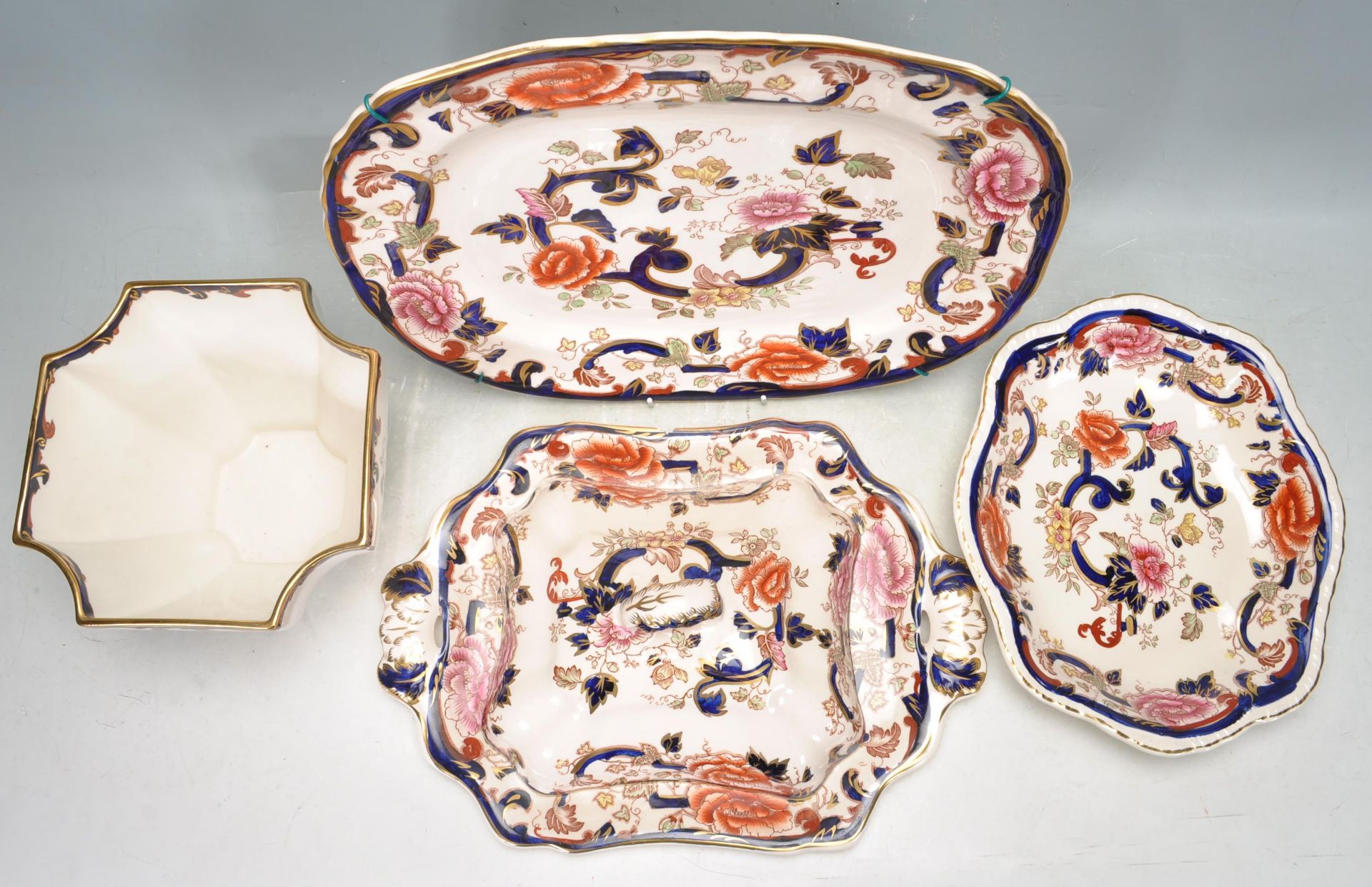 FOUR PIECES OF MASON'S MANDALAY PATTERN CERAMICS - Bild 7 aus 9