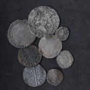 COLLECTION OF 16TH & 17TH CENTURY SILVER HAMMERED COINS