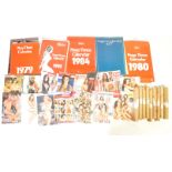 LARGE COLLECTION OF THE SUN PAGE 3 WALL CALENDARS