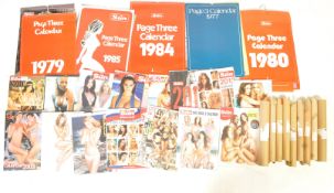 LARGE COLLECTION OF THE SUN PAGE 3 WALL CALENDARS