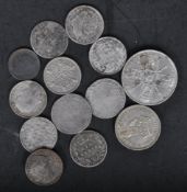 COLLECTION OF 17TH - 20TH CENTURY SILVER COINS
