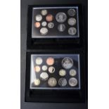 2009 AND 2010 SILVER PROOF COIN SET