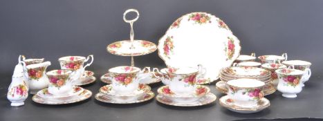 ROYAL ALBERT OLD COUNTRY ROSES TEA SERVICE