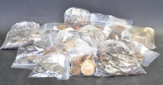 LARGE COLLECTION OF CONTINENTAL - WORLD COINS