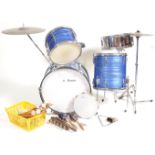 MID 20TH CENTURY CIRCA 1960S PREMIER DRUM KIT