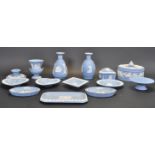COLLECTION OF EARLY 20TH CENTURY WEDGWOOD JASPERWARE