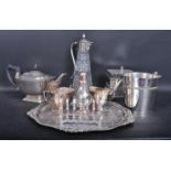COLLECTION OF 20TH CENTURY SILVER PLATED WARE