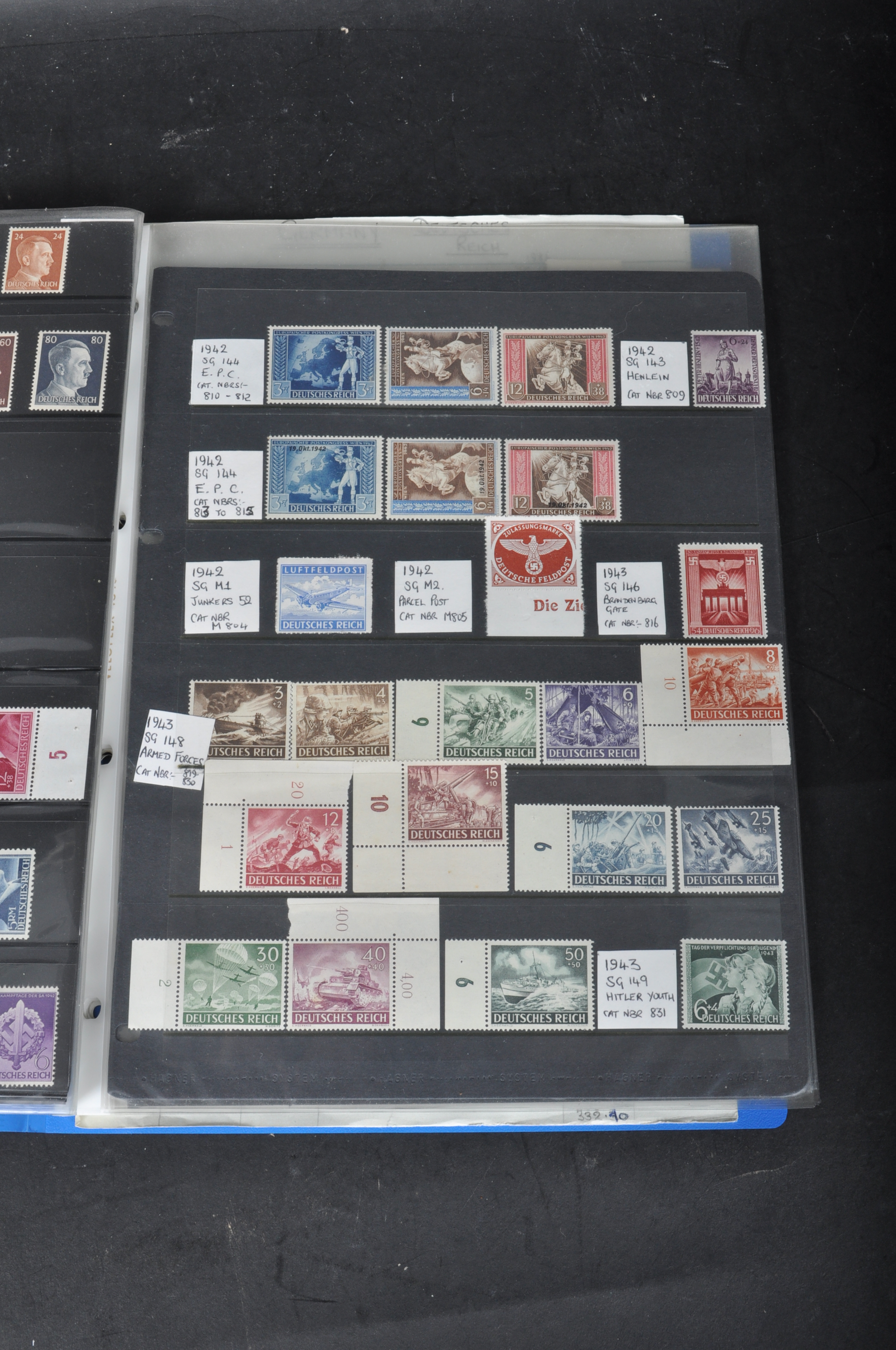 COLLECTION OF 20TH CENTURY GERMAN STAMPS - Image 5 of 8