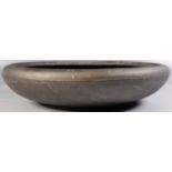 19TH CENTURY VICTORIAN WEDGWOOD BLACK BASALT BOWL