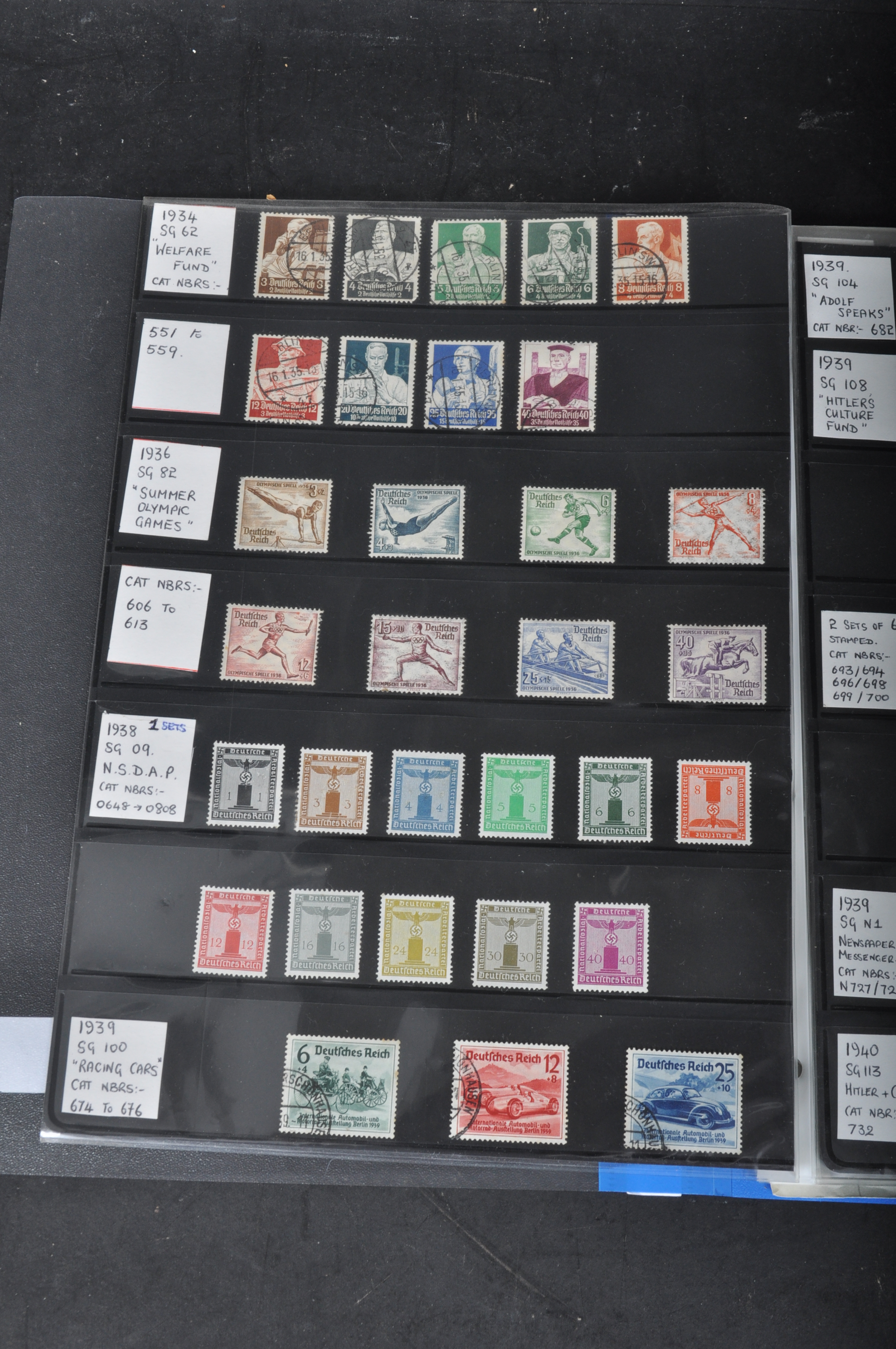 COLLECTION OF 20TH CENTURY GERMAN STAMPS - Image 2 of 8