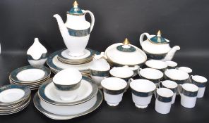 LARGE COLLECTION OF ROYAL DOULTON CARLYLE PATTERN CHINA