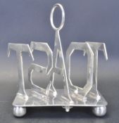 VINTAGE STYLE SILVER PLATED TOAST RACK