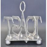 VINTAGE STYLE SILVER PLATED TOAST RACK