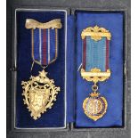 TWO 1940S MASONIC MEDALS