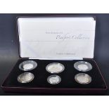 2006 PIEDFORT SILVER PROOF 925 SIX COIN COLLECTION