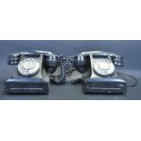 TWO VINTAGE MID 20TH CENTURY LANDLINE TELEPHONES