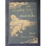 BOOK: THE COMPETE ANGLER BY IZAAK WALTON