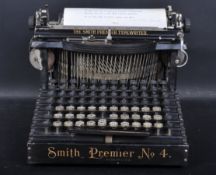 EARLY 20TH CENTURY SMITH PREMIER TYPEWRITER