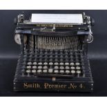 EARLY 20TH CENTURY SMITH PREMIER TYPEWRITER