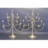 PAIR OF 19TH CENTURY REVIVAL 16 SCONCE CANDLESTICKS