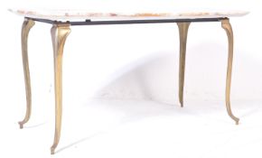 1970’S ONYX COFFEE TABLE / OCCASIONAL TABLE
