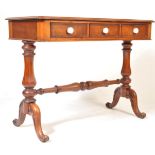 19TH CENTURY VICTORIAN MAHOGANY LADIES WRITING TABLE