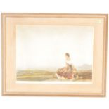 20TH CENTURY PICTURE PRINT AFTER WILLIAM RUSSEL FLINT - ESPERANZA