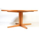 DYRLAND - 1970'S DANISH TEAK EXTENDING DINING TABLE