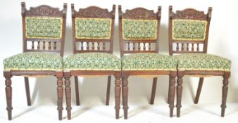 19TH CENTURY OAK DINNING CHAIRS