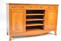 GEORGE III 20TH CENTURY REVIVAL MAHOGANY SIDEBOARD