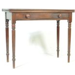 19TH CENTURY VICTORIAN MAHOGANY WRITING TABLE DESK