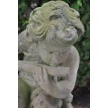 LARGE 20TH CENTURY SALVAGE YARD GARDEN STATUE ORNAMENT