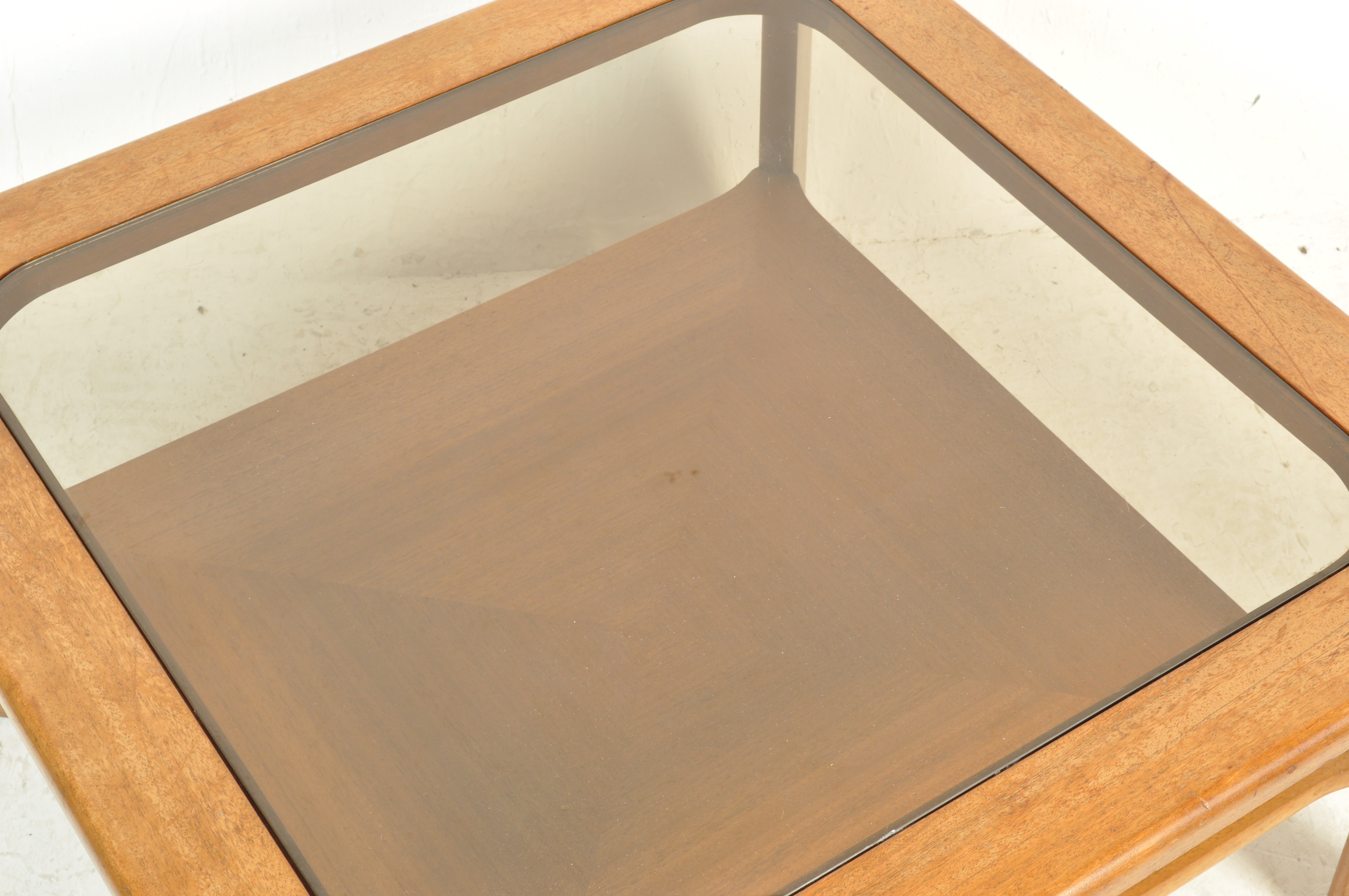 1960’S NATHAN SMOKED GLASS COFFEE TABLE - Image 3 of 4