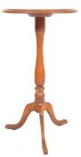 19TH CENTURY MAHOGANY PEDESTAL TRIPOD WINE TABLE