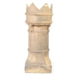 19TH VINTAGE CROWN TOP CHIMNEY POT