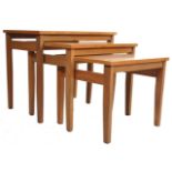 1970’S TEAK WOOD DANISH INSPIRED NEST OF TABLES